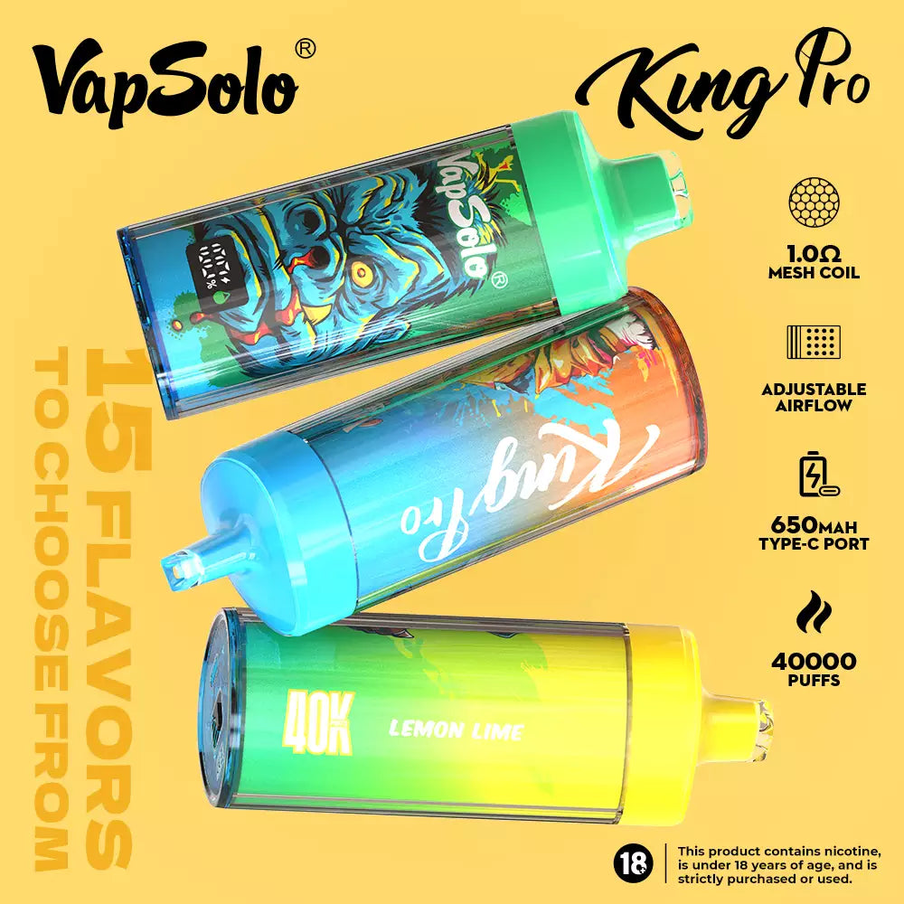 VapSolo King Pro 40000 | VapSolo rendels Online  Vape Rendels