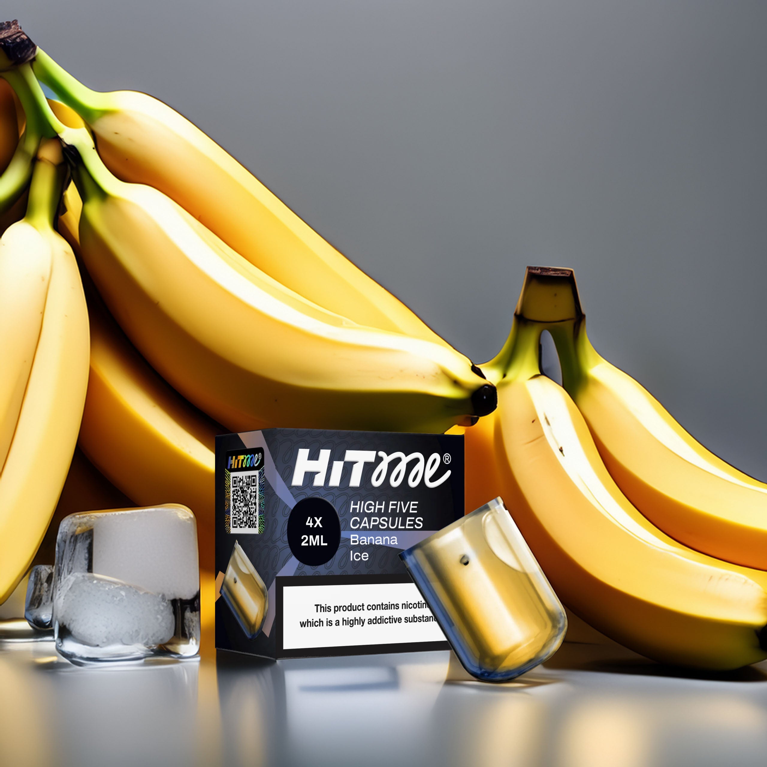Hitme High Five Capsules – Banana Ice 2%