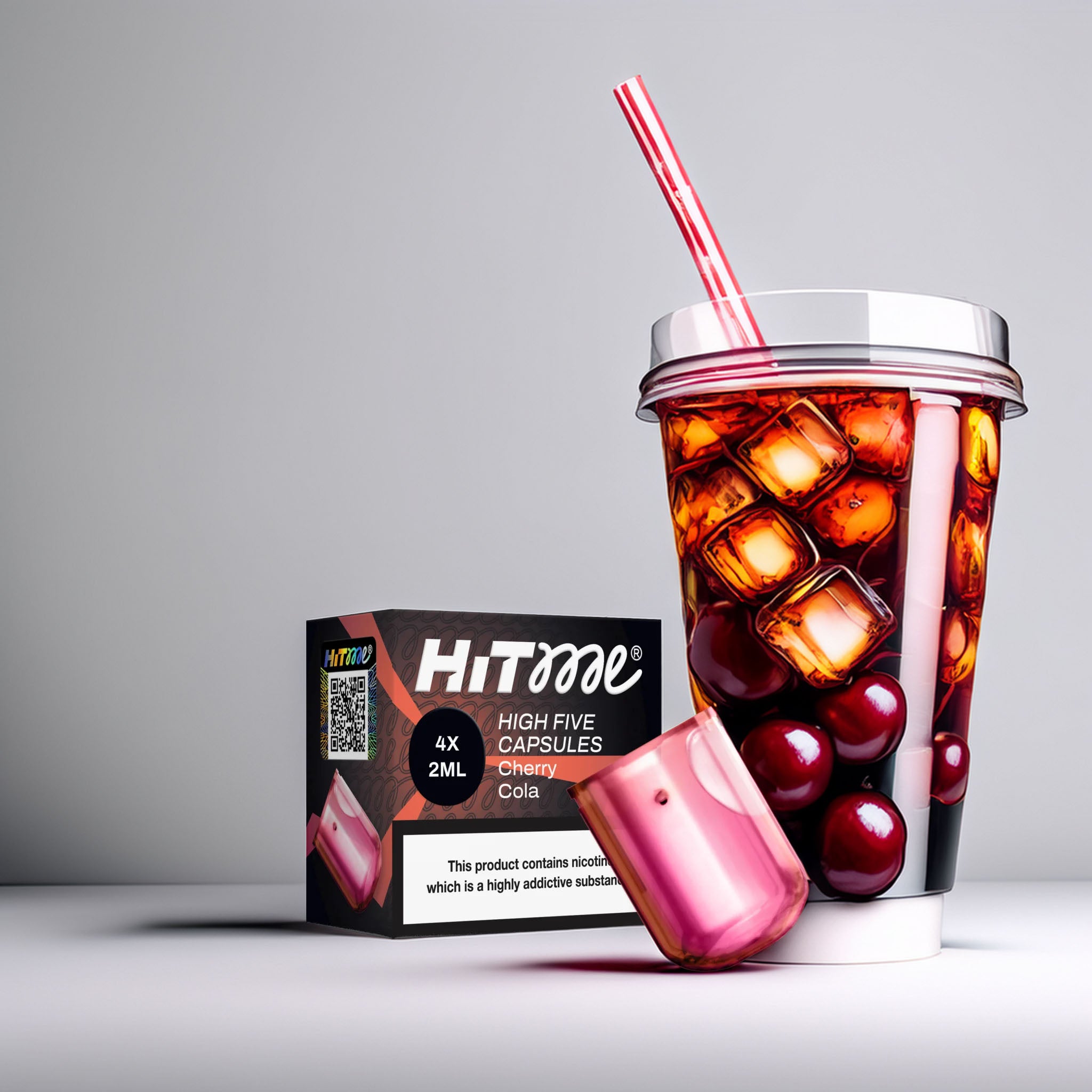 Hitme High Five Capsules – Cherry Cola 2%