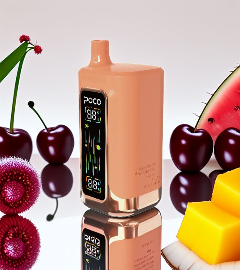 Poco FR 80000 – Watermelon Ice & Pineapple Coconut & Peach Mango Watermelon & Cherry Peach Lemon 5%