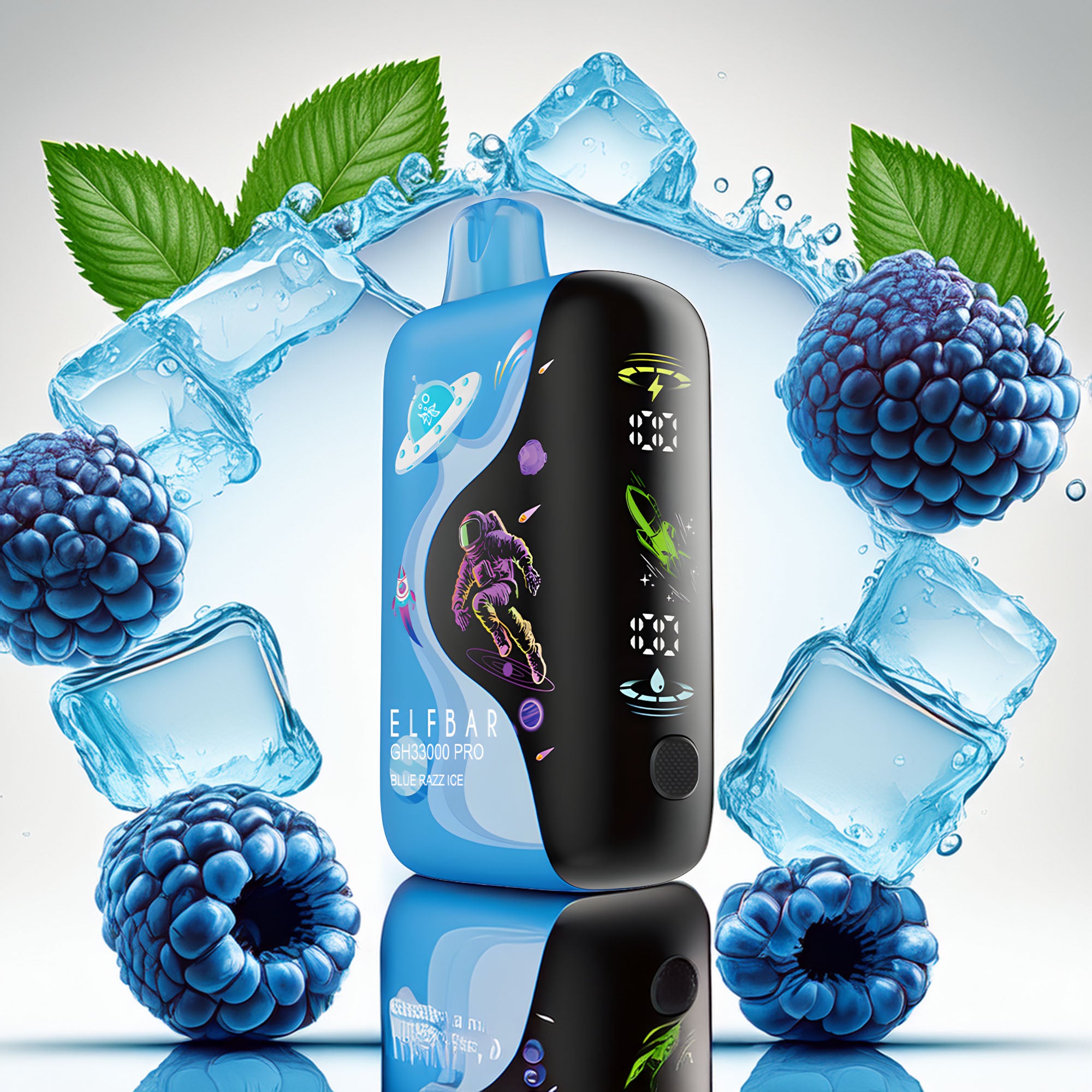 Elf Bar GH 33000 Pro - Blue Razz Ice 5%