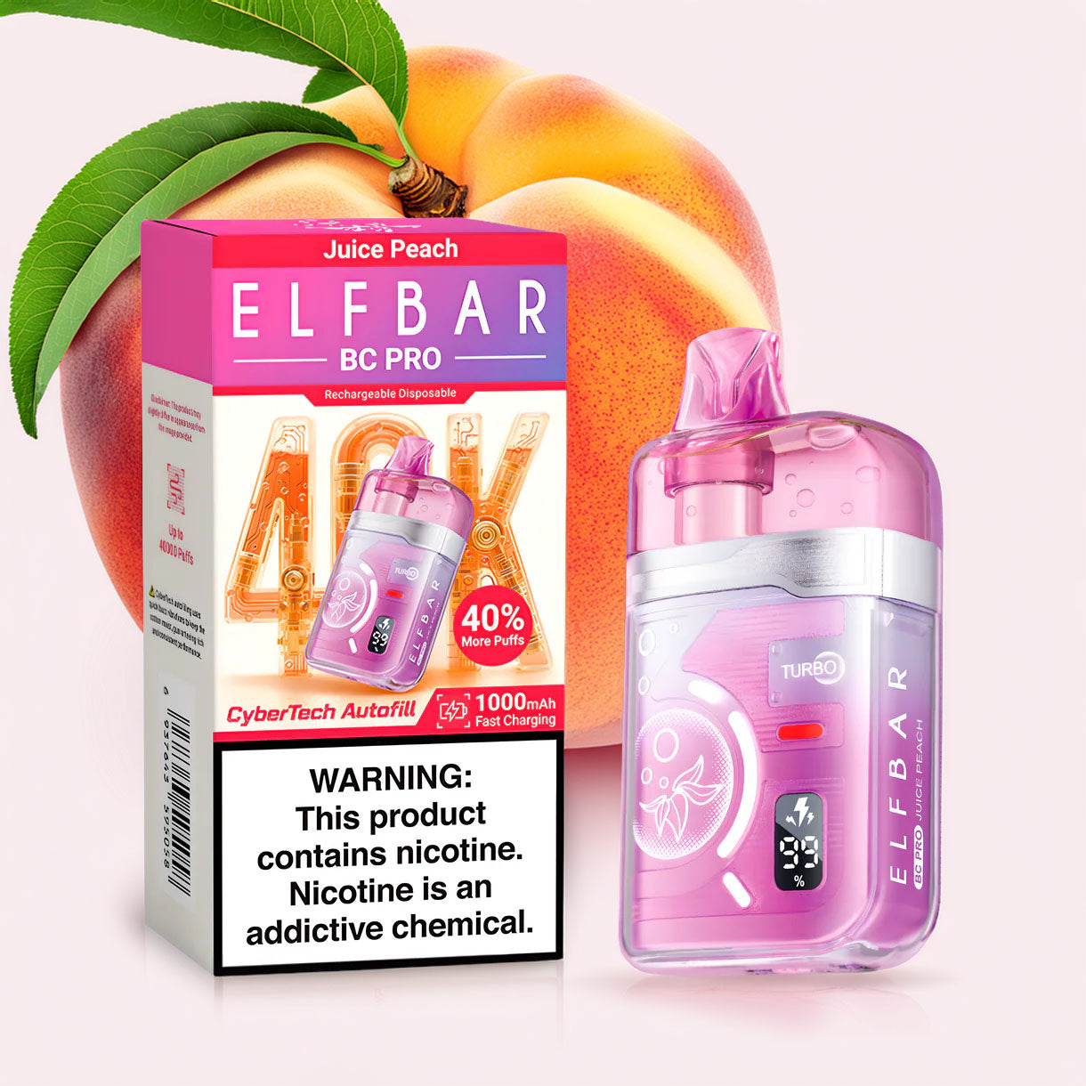 Elf Bar BC Pro 40000 – Juice Peach 5%