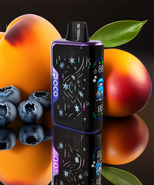 Poco Snowman 70000 – Blackberry Peach Mango 5%