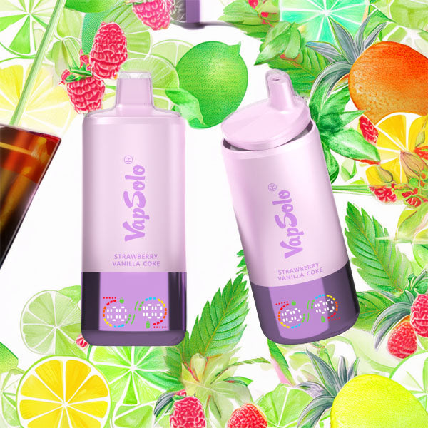 VapSolo Triple 60000 - Blueberry Raspberry & Strawberry Vanilla Coke & Lemon Lime 5%