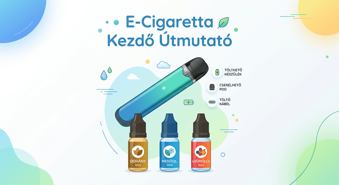 Elektromos Cigaretta Kezdőknek: Útmutató az Első Lépésekhez