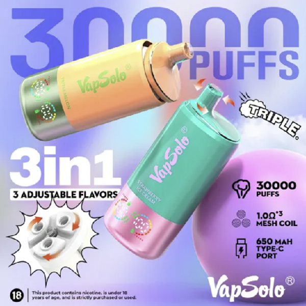 VapSolo Triple 30000