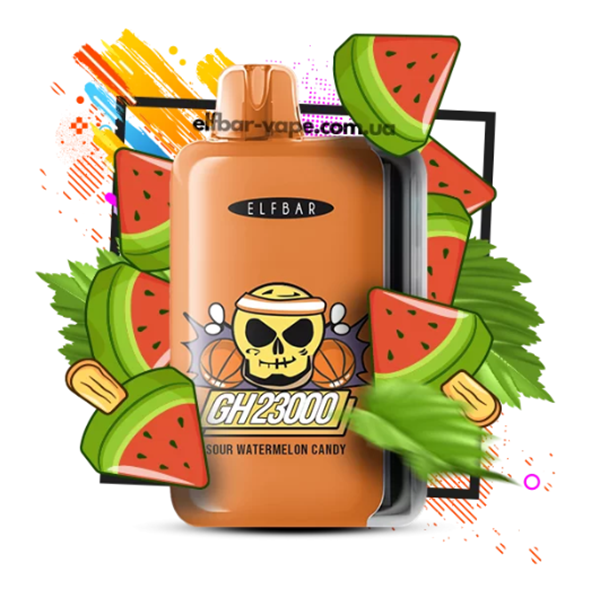 Elf Bar GH 23000 - Sour Watermelon Candy 5%