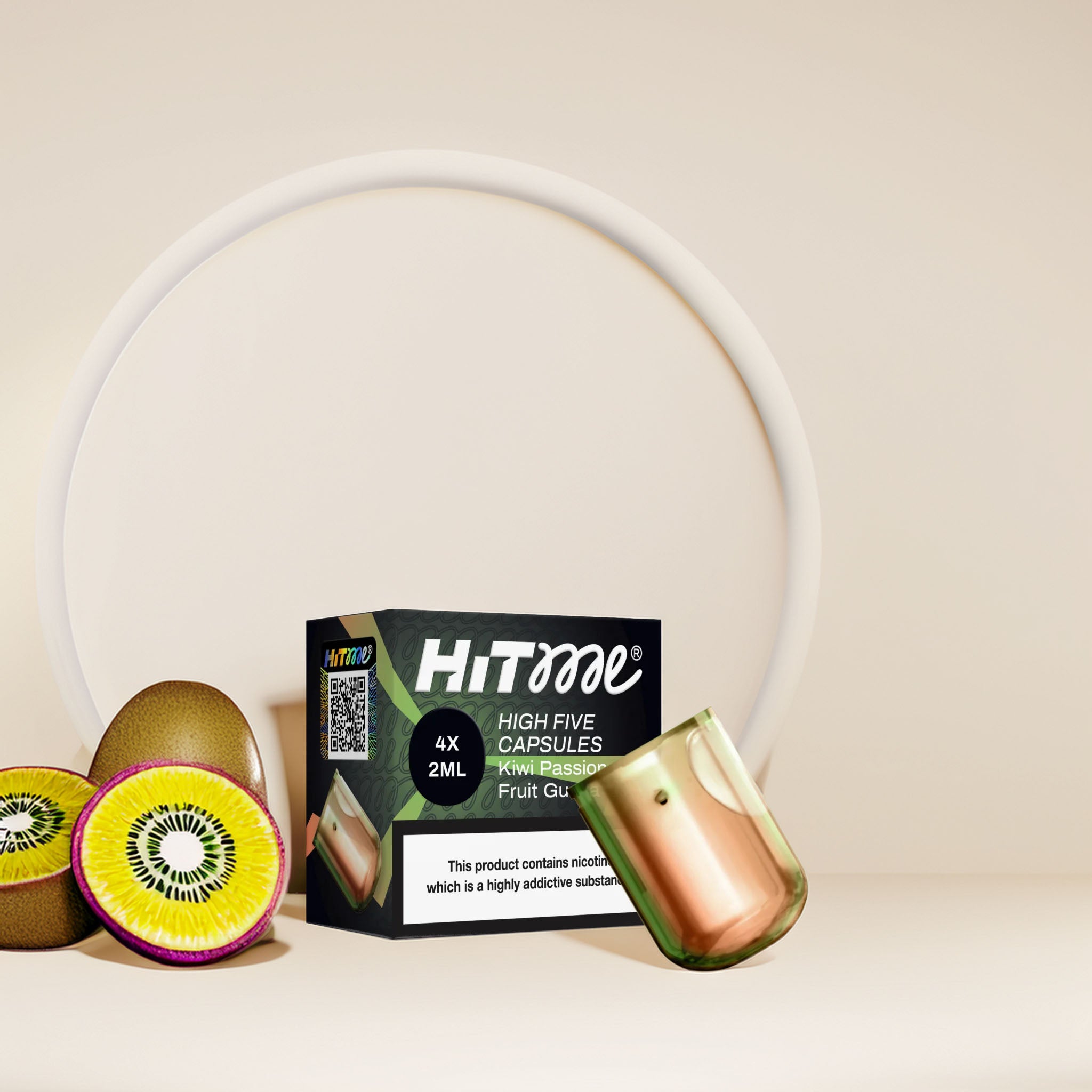 Hitme High Five Capsules – Kiwi Passion Fruit Guava 2%