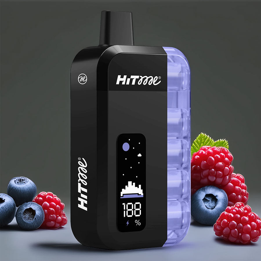Hitme High Five Kit – Blueberry Sour Raspberry 2%