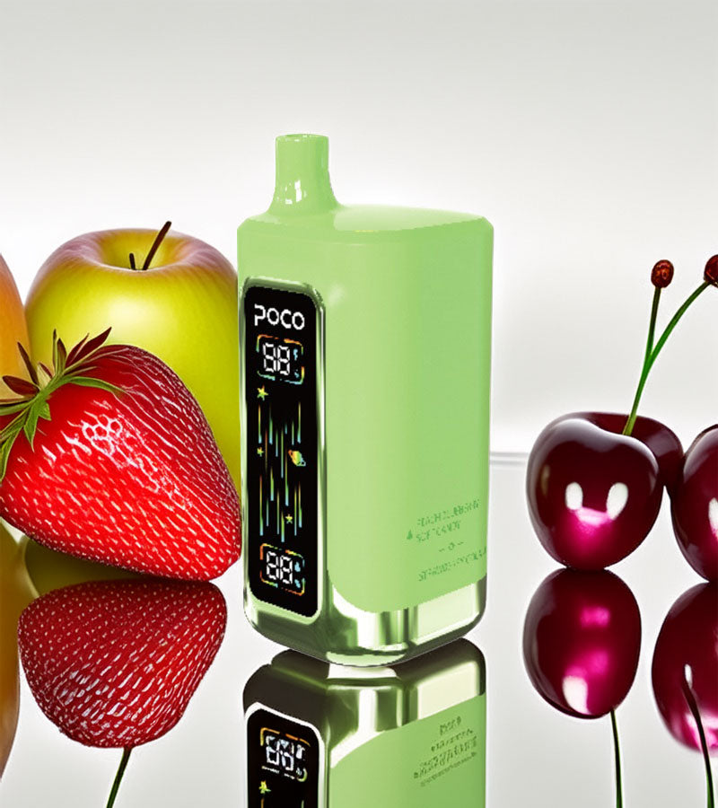 Poco FR 80000 – Berry Cherry Lime & Sour Apple & Peach Blueberry Soft Candy & Strawberry Cola 5%