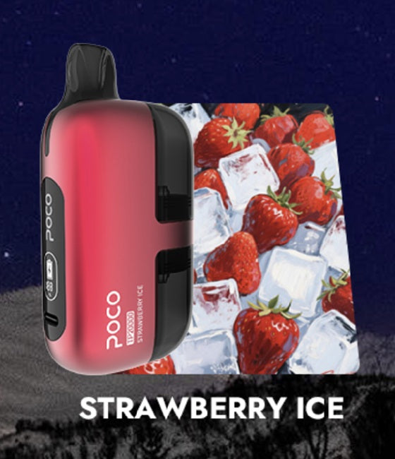 Poco TP 20000 – Strawberry Ice 2%