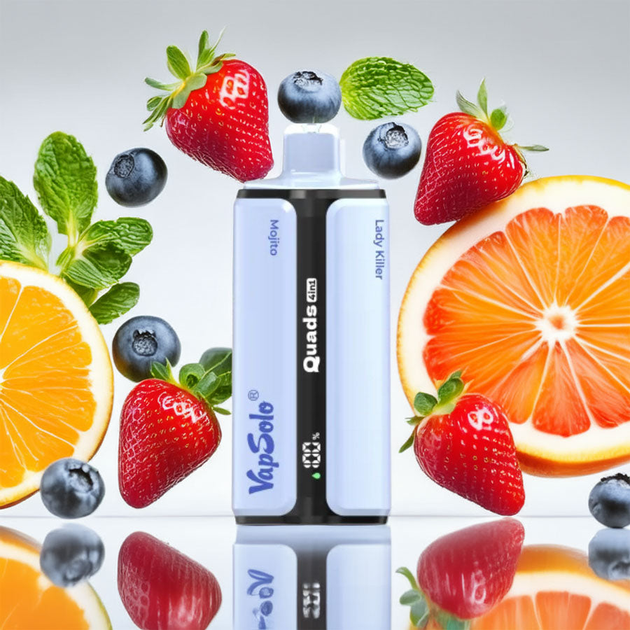 VapSolo Quads 80000 – Mojito & Monster Mango & Pink Lemonade & Lady Killer 5%