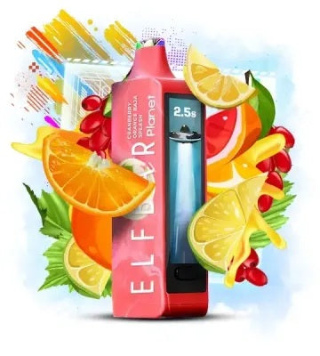 Elf Bar Planet 25000 - White Peach Baja Splash 5%