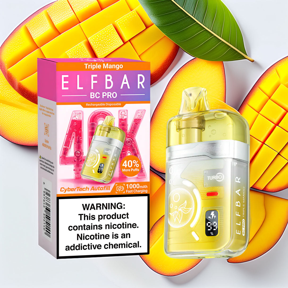 Elf Bar BC Pro 40000 – Triple Mango 5%