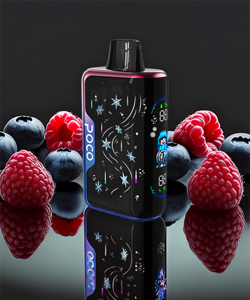 Poco Snowman 70000 – Blueberry Raspberry Lemonada 5%