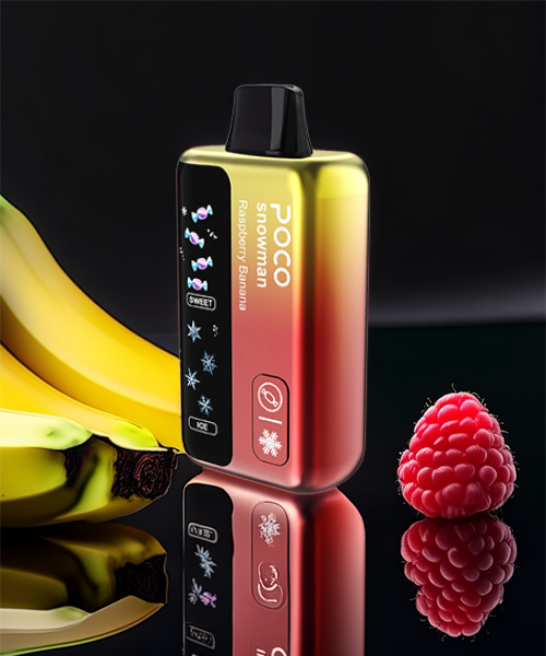 Poco Snowman 70000 – Raspberry Banana 5%