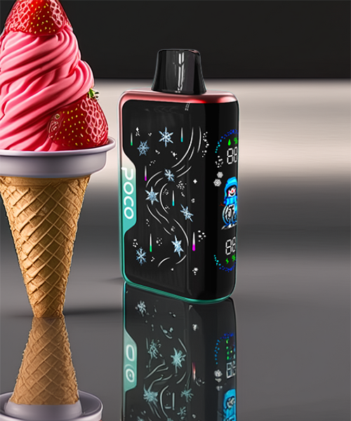 Poco Snowman 70000 – Strawberry Ice-cream 5%