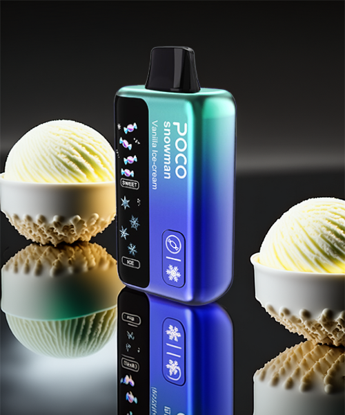 Poco Snowman 70000 – Vanilla Ice-cream 5%