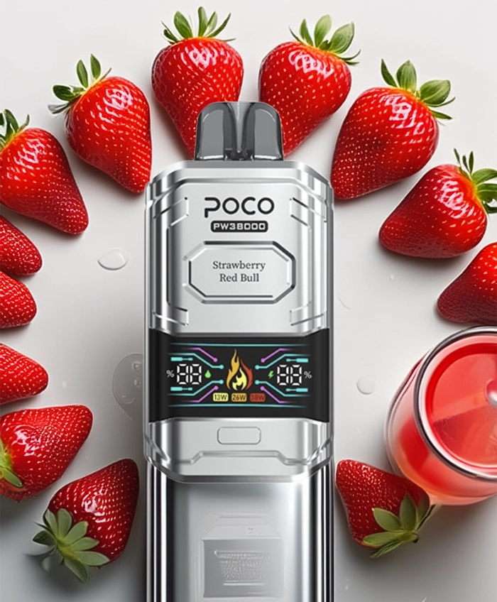 Poco PW 38000 – Strawberry Red Bull 5%
